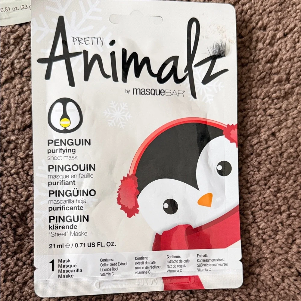 Holiday-Themed Kids Facial Mask Set
